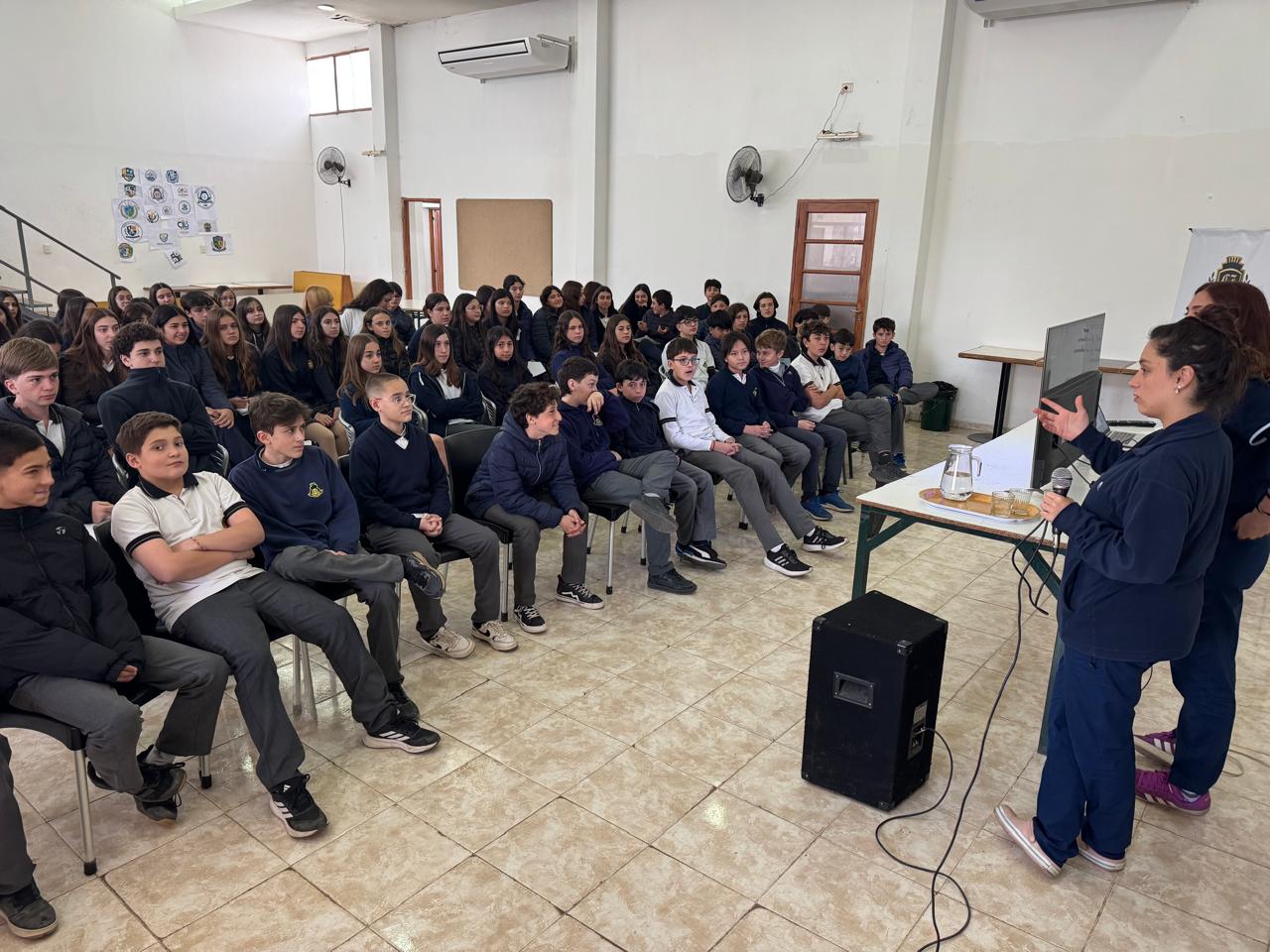 Charla de educación sexual para los alumnos de Colegio Inglés – 13/08/26