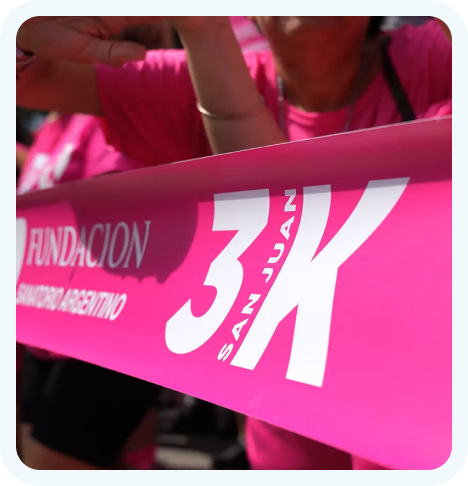 Banda de largada 3K de la Maratón Fundación Sanatorio Argentino